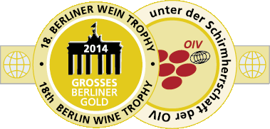 Medalla de Oro en Berliner Wein Trophy 2014