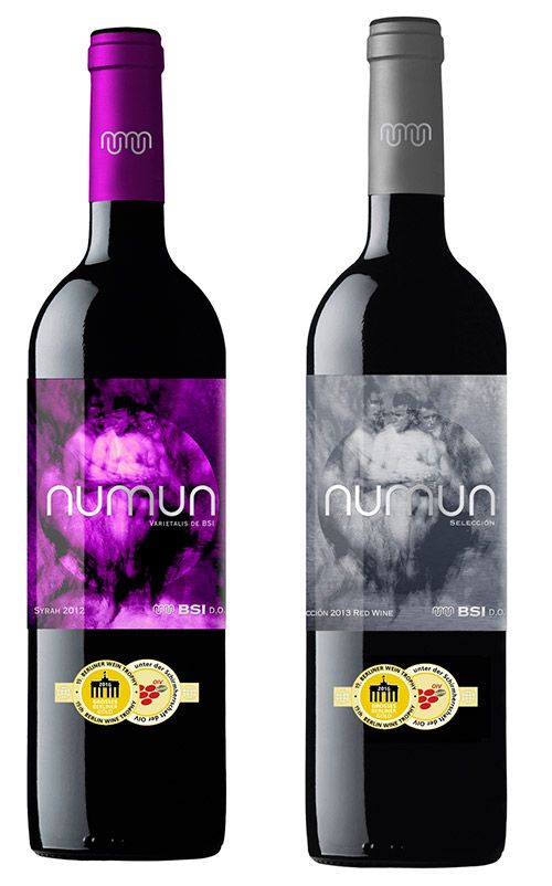 Botellas vino Numun